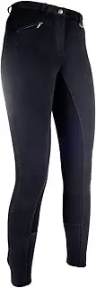 [Hkm] Kids Basic Belmtex Grip- 3/4 Besatz Breeches