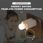 Wireless Led Night Light-Usb Socket Mobile Bedroom light Eye Protection Reading