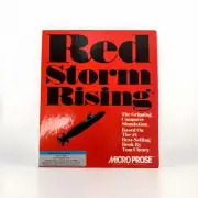 Vintage 1989 Micro Prose Simulation Software Red Storm Rising By Tom Clancy NEW