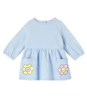 [Stella McCartney Kids] Stella McCartney Kids Baby floral denim dress M 24 blue
