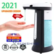Automatic Liquid Soap Dispenser 400ML Handfree Touchless IR Sensor Free-standing