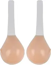 [MECKOZ] Invisilift Bra, Invisible Adhesive Bra for Women, Conceal Lift Bra Adhesive Conceal Tape (Color : Without Snap, Size : D)