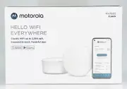 Motorola - AX1800 Mesh WiFi Router/Extender - 2 Pack - White