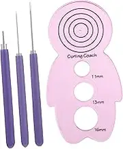 YOSADIER 4pcs Paper Quilling Kit Craft Tools for Card Making Includes Curling Tool Quilling Needle and Slotted Pen for Boys and Girls and Beginners Creativity and Hand-Making Skills
