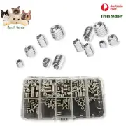 NEW 200Pcs Stainless Steel Allen Head Socket Set Grub Screws Assortment Kit AU