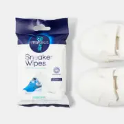 20pcs Maseur Footcare Sneaker Wipes Magic Cleaning White Shoes Wet Eraser Travel