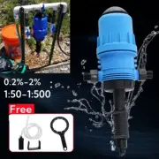 0.2%~2% Irrigation Fertilizer Injector Water Powered Automatic Dosing Pump