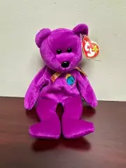 Beanie Babies 1999 "Millennium" The Bear w/Heart Tag-Error Tag
