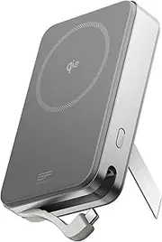 EF ECOFLOW 10000mAh Rapid Power Bank, Qi2 Certified Wireless Magnetic Portable Charger, 65W Max Fast Charging Battery Pack, Built-in Cable & Stand for Laptop, MacBook, iPhone16/15/14/13/12 Series