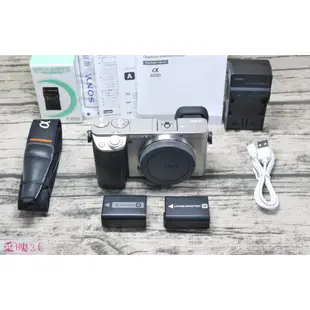 Sony A6000 單機身 銀色 快門數15840張