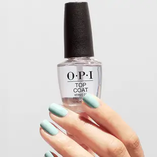 OPI Top Coat 亮麗保色護甲油15mL NTT30 指甲油 亮油 小黑蓋 官方直營