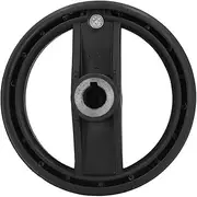 Lathe Handwheel 12x100mm, Plastic Machine Tool Handwheel with Folding Revolving Handle for Milling Lathes Grinding Machines