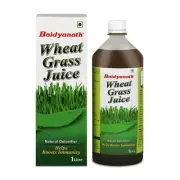 Baidyanath Wheatgrass Juice - Natural, Herbal Detoxifier - l 1 Litre