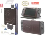 Nintendo Switch Case and Stand Zelda Hylian Crest Leatherette Licensed Nintendo