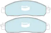 Bendix Heavy Duty Brake Pad Set for Nissan Navara NP300, D23, D23T 2.5L QR25DE P (for: Nissan)
