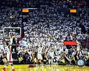 Ray Allen Game Tying Three Pointer Game 6 of the 2013 NBA Finals Photo Print