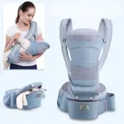 Ergonomic Baby Infant Carrier with Hip Seat Stool Adjustable Wrap Sling Backpack