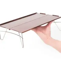 在飛比找momo購物網優惠-【May shop】超輕迷你野餐桌便攜鋁合金折疊茶桌(便攜茶