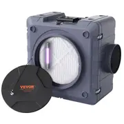 Air Scrubber with 3-Stage Filtration, Stackable Negative Air Machine 800 CFM, Air Cleaner with MERV10, Carbon, H13 HEPA, for Home, Industrial and Commercial
