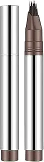 Eyebrow Pen - Liquid Brow Definer | Multi-fork Tip Liquid Brow Pencil | Multipurpose Smudge-Proof Hairline Pen Beauty Supplies, Long-Lasting Makeup Accessories For Women Girls Travel Home