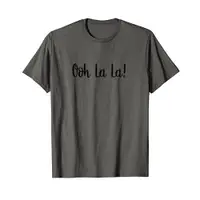 在飛比找蝦皮購物優惠-男士棉質 T 恤 Ooh La La T 恤快速發貨 4XL