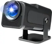 Mini Projector Portable with Auto Horizontal Correction, Smart Projector 4K FHD