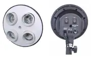 Photography Photo Studio 4 Head AC Lamp Light Socket