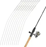 Fly linee Leader | 10pcs Portable Fly Fishing Leaders | Lightweight Fly Fishing Accessories | Versatile Fly Fishing Lines | Compact Fishing Leader Lines for Stream, Lake Fishing, Men & Women