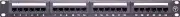 24 Port 1RU Enhanced Cat6 Patch Pane1RU panel is fitted with 24 RJ45 Keystone
