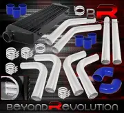 8Pc Diy Mandrel Bent Piping Pipe Kit Fmic Front Mount Aluminum Intercooler Set (for: Peugeot)
