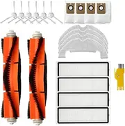 aotengou Replacement Accessories Kit for Dreame Bot Z10 Pro D10 Plus L10 Plus Robot Vacuum Cleaner 20 Packs 2 Main Brushes, 4 Filters, 6 Side Brushes, 4 Wipes, 4 Dust Bags