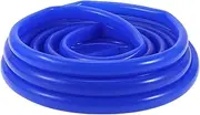 X AUTOHAUX Silicone Vacuum Tubing Hose Automotive Vacuum Line High Temperature 33Ft 11/16" 18mm ID 2.5mm Thickness 1 Pcs Blue 130PSI Max Pressure