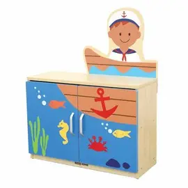 海洋系統門櫃海馬 華森葳兒童幼兒教具設備家具道具櫃子收納整理儲物高級木製木質