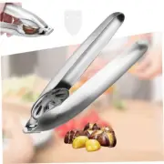 2PCS Chestnut Clip Cracker Stainless Steel Walnut Opener Pliers with Thumb7475