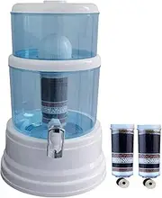 Aimex 16 Litre Bench Top Purifying System with 3 8 Stage Water Filter Alkaline KDF Activated Charcoal Ceramic Plate