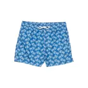 [Fedeli] Fedeli Turtle-print Swim Shorts S BLUE