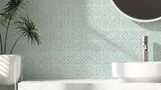 [Namly Design] Tiles Sticker - Boho / Pale Blue / Rectangular - 24 pcs