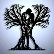 NEW Romantic Contemporary Style Couple Hugging Tree Metal Wall Art Sculpture