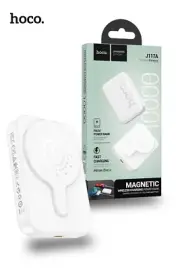 Hoco J117A-10B 20W 10000mAh Magnetic Wireless Charging Power bank - Black