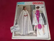 1968 VOGUE PARIS ORIGINAL #1897-YVES SAINT LAURENT-LADIES PATTERN w/LABEL 12FF