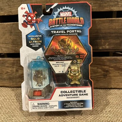 Marvel Battle World Travel Portal with Gold Ultron Figure MOC Funko 2020