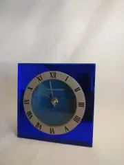 Thomas O Brien Mirror Desk Clock Blue