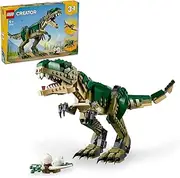 [LEGO] Creator 3in1 T. rex to Triceratops to Pterodactyl Dinosaur Figures, Kids' Dino Building Toy Set for 9 Plus Year Old Boys & Girls 31151