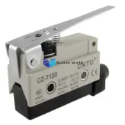 CZ-7120 6A/AC 250V Long Straight Hinge Lever Actuator Micro Limit Switch 1NO ✦Kd