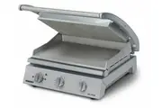Roband Grill Station 8 slice, ribbed top plate - Commercial Sandwich Presses (RB-GSA810R) - GSA810R-RB