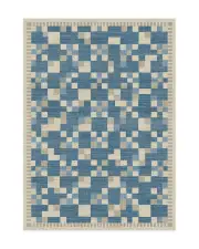 150' x 215' | Machine Washable Runner Rug | Kid & Pet Friendly | Indoor Rug | Blake Blue Rug | Ruggable