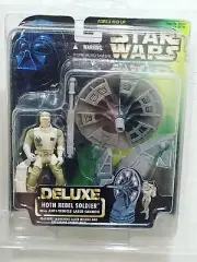 Star Wars Potf2 Deluxe Hoth Rebel Soldier Anti-Vehicle Laser & Star Case ~ Misp