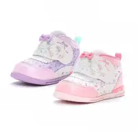 在飛比找momo購物網優惠-【MOONSTAR 月星】三麗鷗家族寶寶學步鞋(粉、紫)