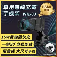 在飛比找Yahoo奇摩購物中心優惠-【Abee 快譯通】15W雙線圈Qi快充車用無線充電手機架(