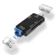 5 in 1 Multifunction USB 2.0 Type C USB Micro USB TF SD Smart Memory SD Card Rea